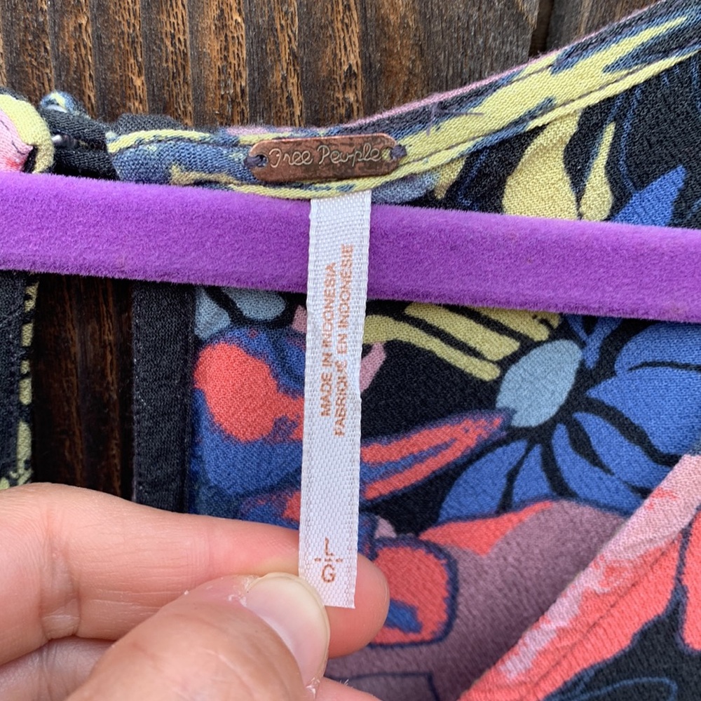 Free people flowy dress/tunic top